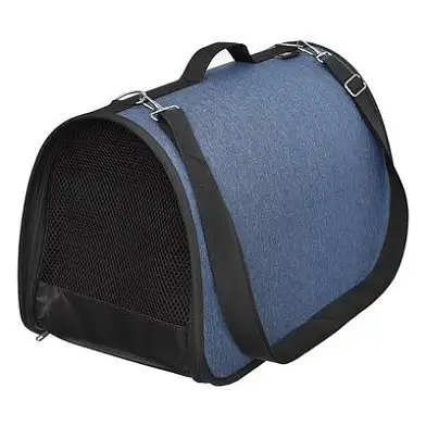 СКИДКА Lelap сумка-переноска для кошек и собак "Папильон" синий