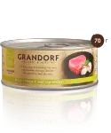 Grandorf консервы для кошек "филе тунца с мясом краба в собственном соку"