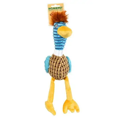 Купить homepet игрушка для собак дикая утка с пищалкой плюш