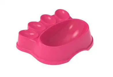 Green Petcare миска пластиковая для собак и кошек, розовая