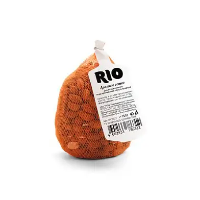 Рио лакомство Арахис в сетке (для подкармливания и привлечения птиц)